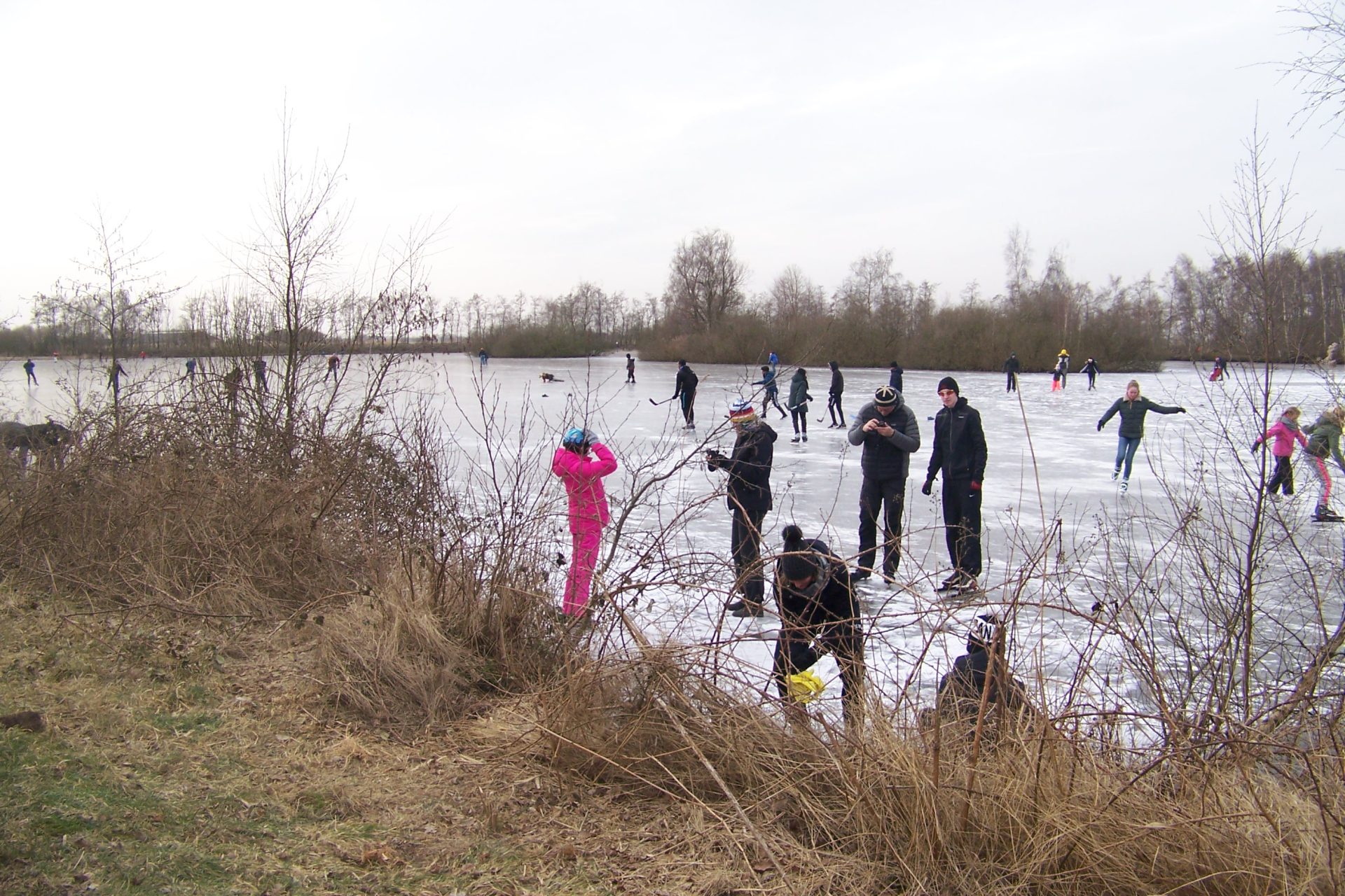 Gemeente deelt boetes uit aan schaatsers