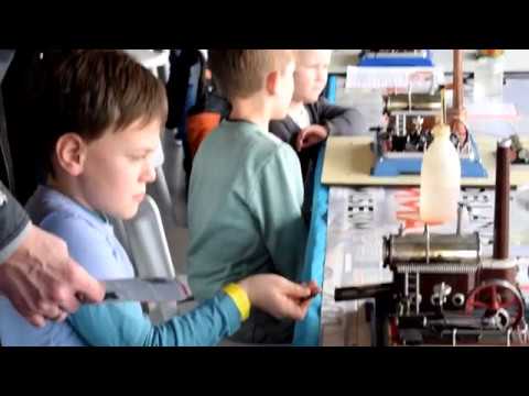 Stoomlab bij het Woudagemaal