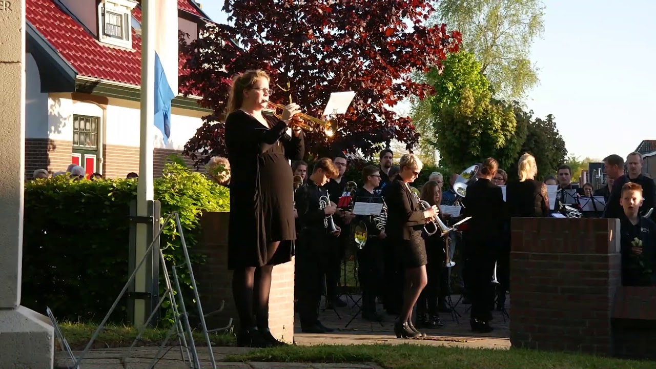Dodenherdenking Sint Nicolaasga 2018