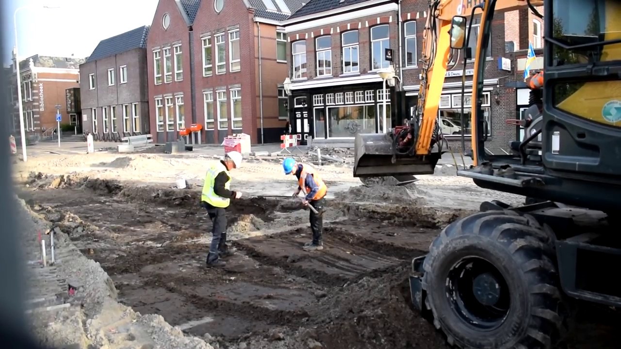 Opgravingen in Balk