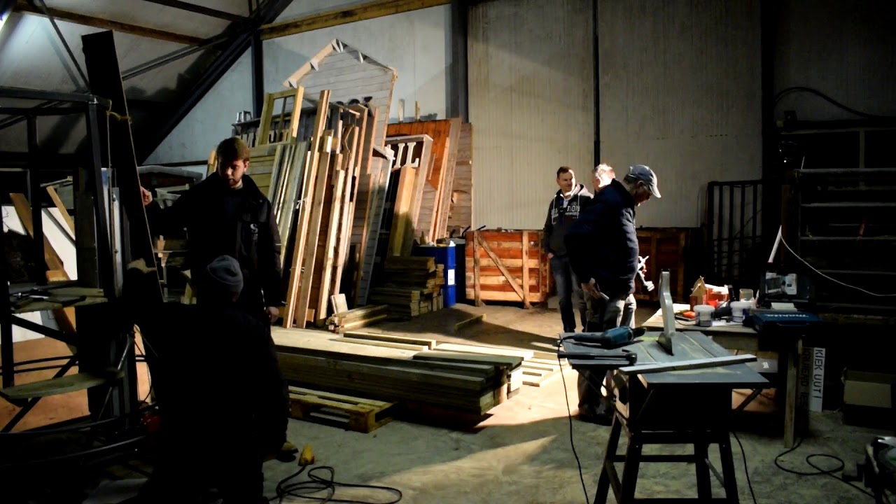 Lemster Dickensfestijn de opbouw