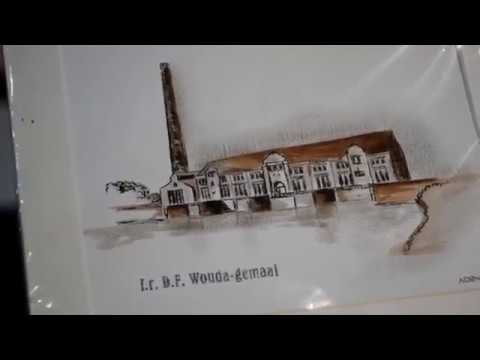 Schoorsteen Woudagemaal 100 jaar