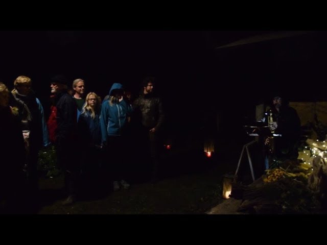 Nacht van de nacht in het Riisterbosk