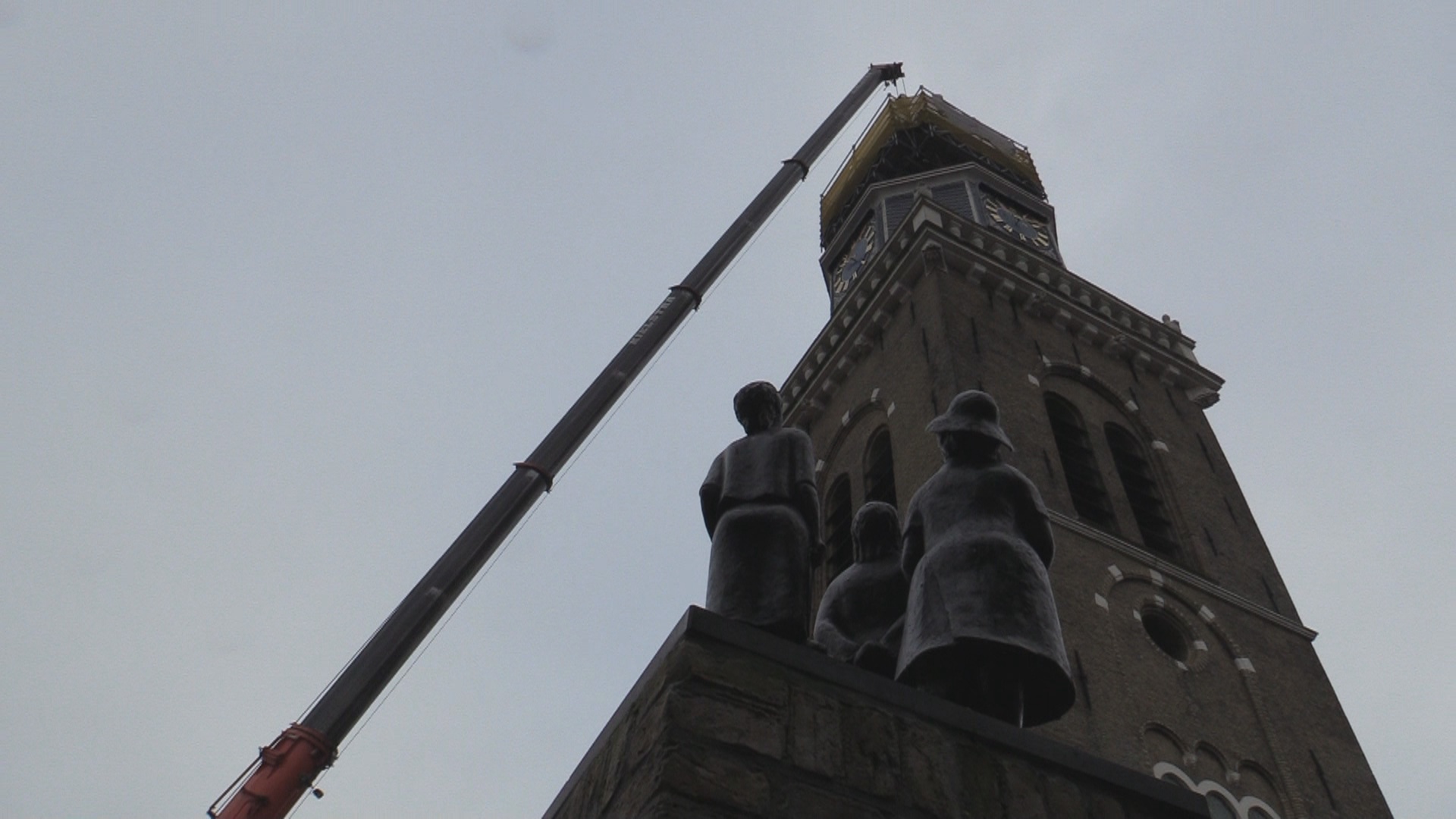 Restauratie Jouster Toer zichtbaar