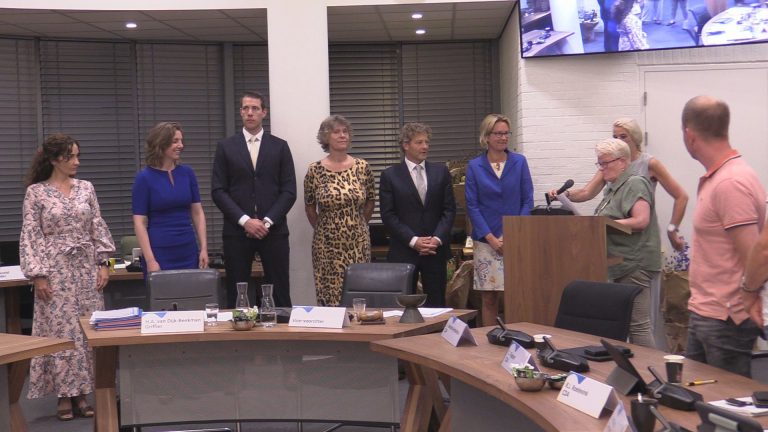 Wethouders De Fryske Marren beëdigd.