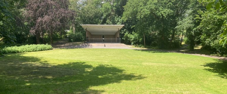 Park Heremastate wordt omgetoverd tot een poptempel