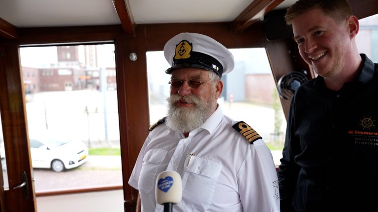 Kapitein en uitbater van Simmerwille zijn nu al dikke vrienden