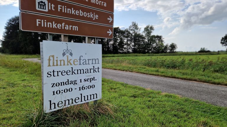 Voor de allerlaatste keer Streekmarkt bij de Flinkefarm