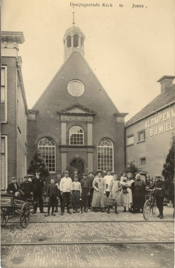 Filmbeelden Oud Joure in Doopsgezinde Kerk