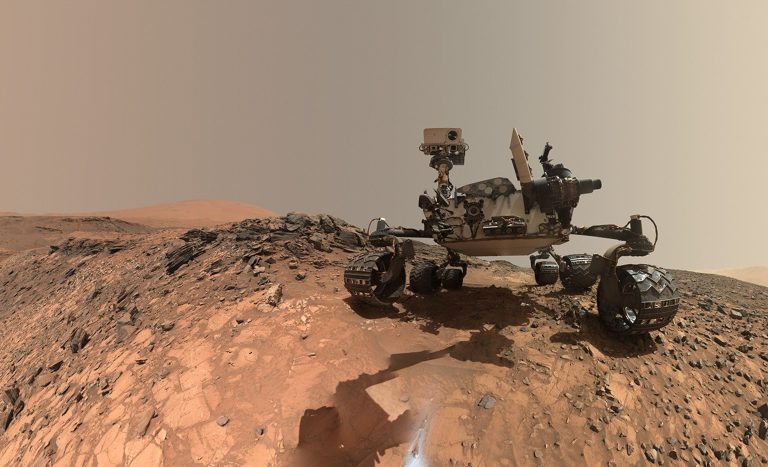 Justin Bötger geeft een interessante lezing over Mars bij Bezoekerscentrum Mar & Klif