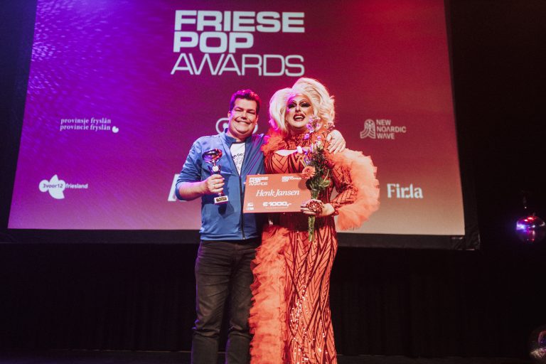Henk Jansen winnaar Friese Pop Awards 2024