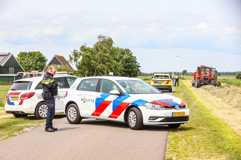 Persoon overleden bij beknelling in Oosterzee