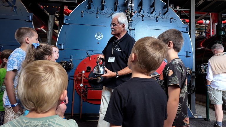 Water, stoom en educatie: zomerse kinderactiviteiten bij het Woudagemaal