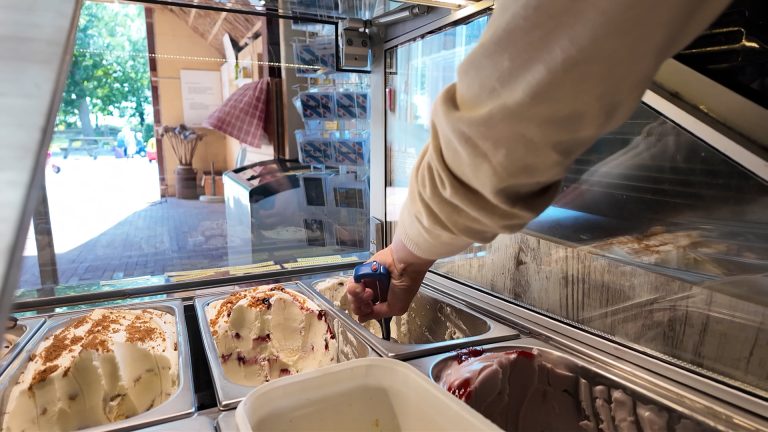 Roomijs van eigen koe aan de rand Oudemirdum: “Je proeft nog echt de volle melk”