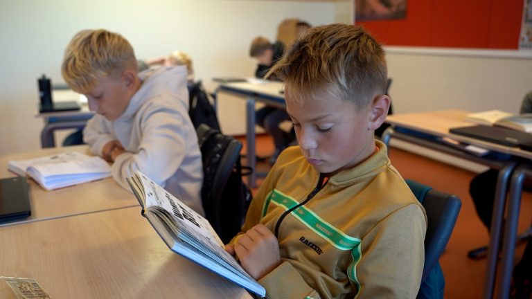 Lezende kinderen