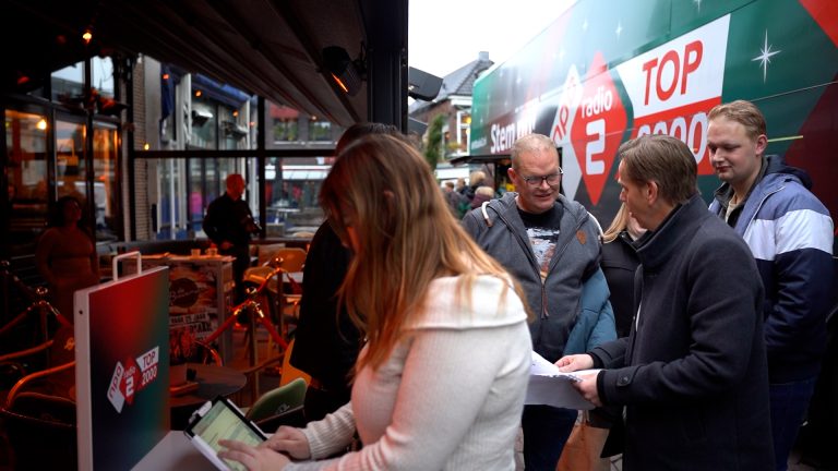 Bezoekers konden dinsdagochtend ook meteen stemmen