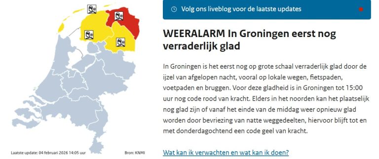Code rood voorbij, nog wel code geel