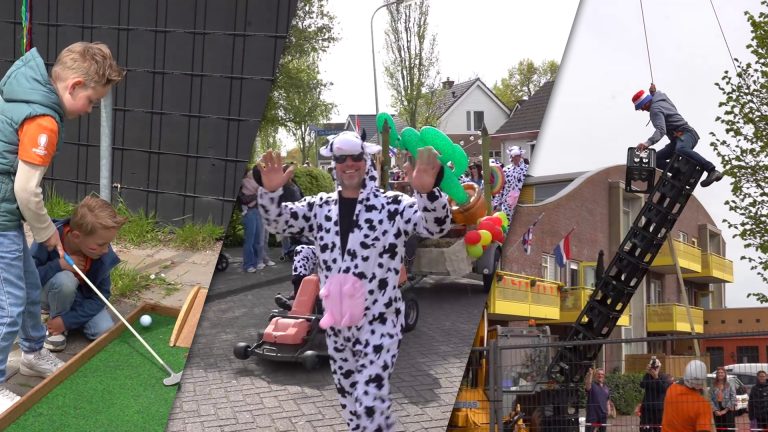 Minigolf, kratten stapelen en markten – Koningsdag in De Fryske Marren