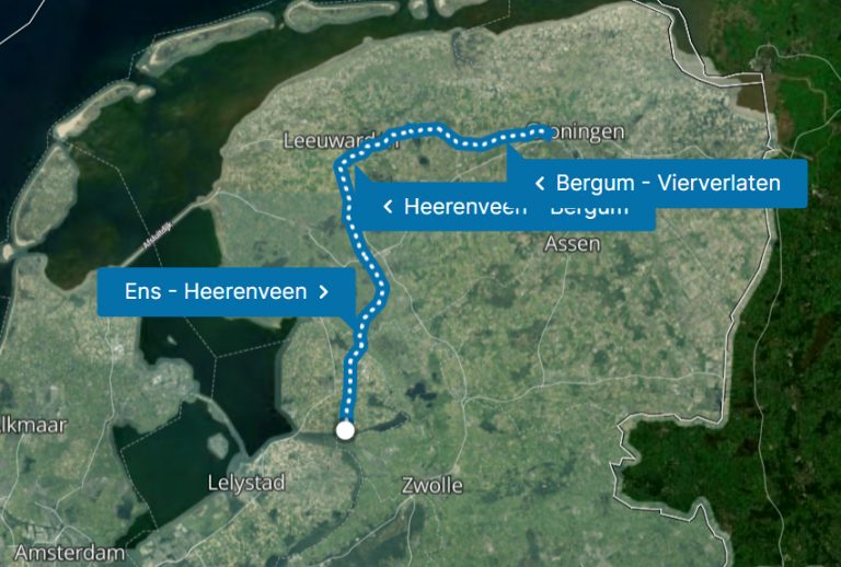 De beoogde voorkeursroute