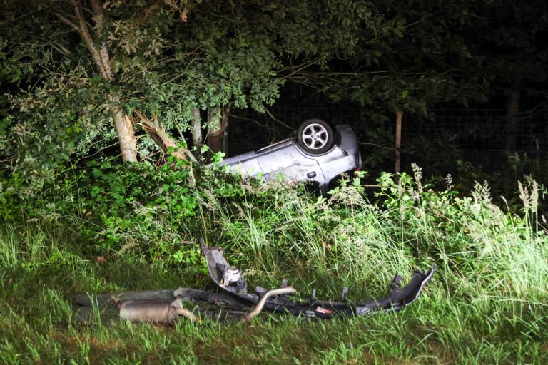 Automobilist gewond na crash op A6 tussen Bant en Lemmer