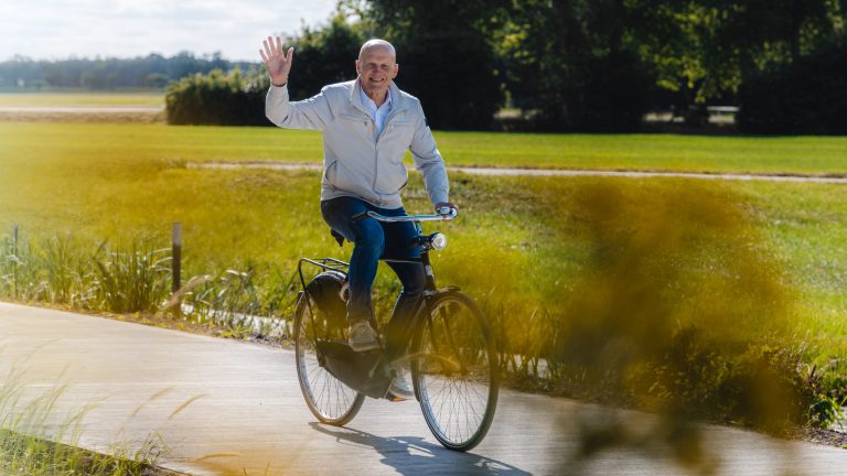 Nieuw fietspad tussen Haskerhorne en Oudehaske klaar voor gebruik
