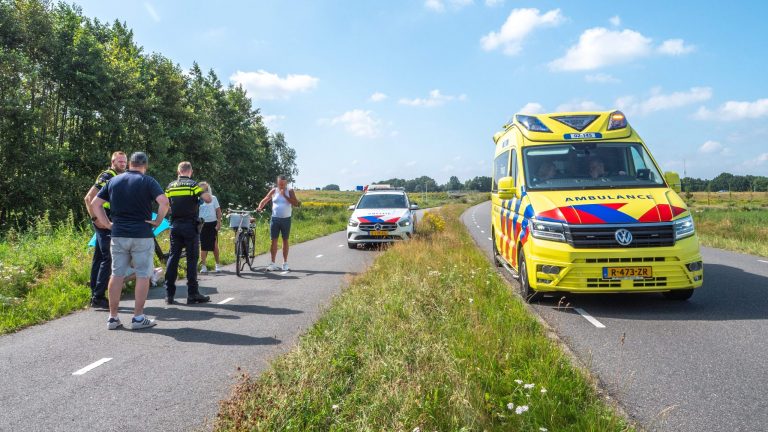 Fietsster gewond na val op Jousterweg