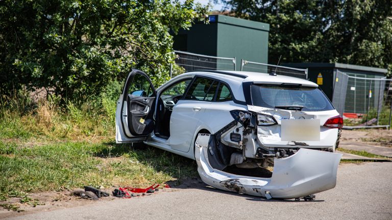 Forse schade bij ongeval Oudehaske