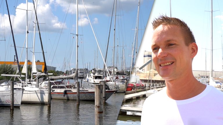 Eelke is de nieuwe eigenaar van jachtwerf Lemmer: “dit is mijn passie”