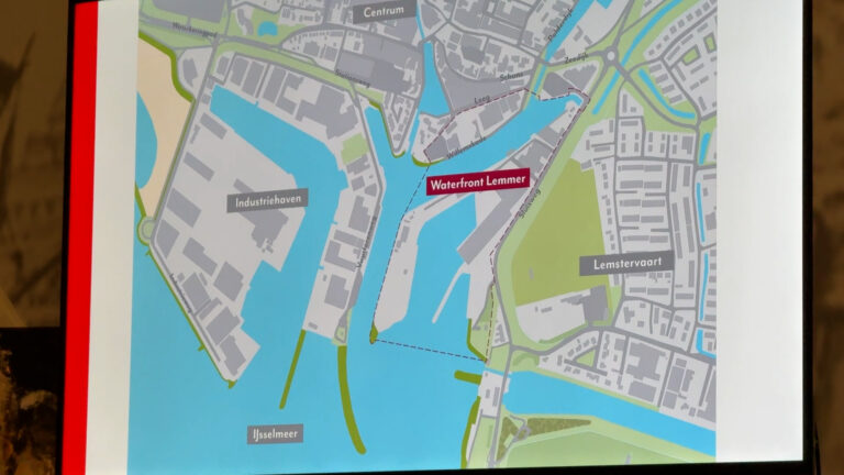 Toekomst Waterfront Lemmer zorgt voor nieuwsgierigheid: ‘Ik hoop dat het gerealiseerd kan worden’