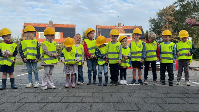 Groen Doen laat kleuters kennismaken met de bouw